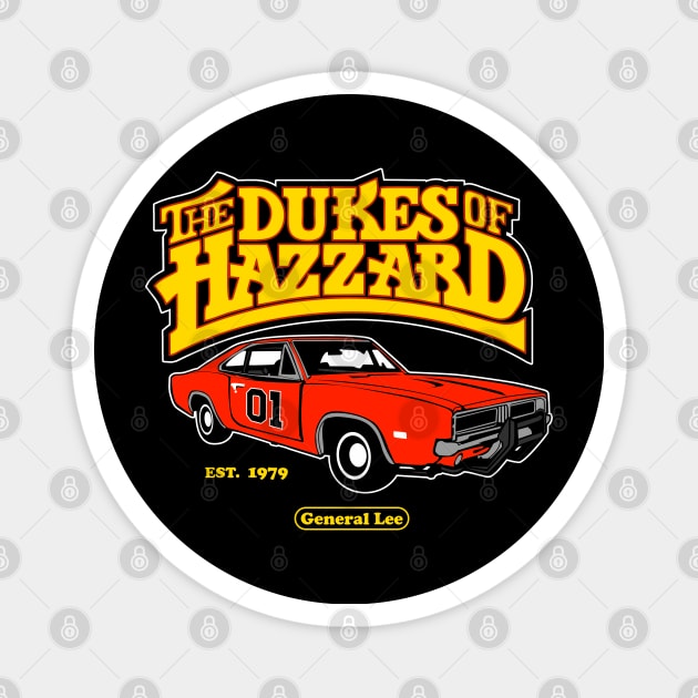 Dukes of Hazzard Magnet by OniSide